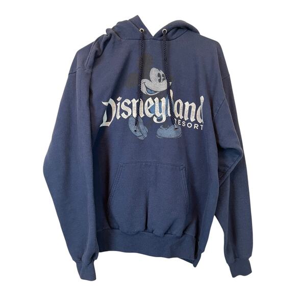 Mens Disney Resort Hoodie Sweatshirt Pullover Casual Mickey Mouse Character M - Picture 2 of 5